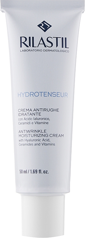 Moisturizing Anti-Wrinkle Face Cream - Rilastil Hydrotenseur Antiwrinkle Moisturizing Cream