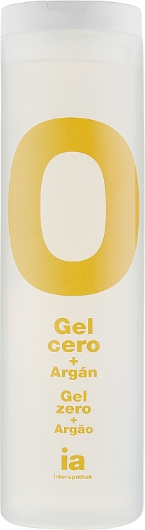 Shower Gel '0%' with Argan Oil for Sensitive Skin - Interapothek Gel Cero + Argan