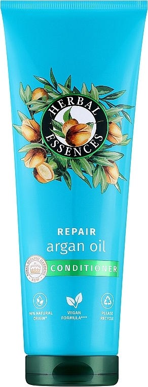 Vegan Argan Oil Conditioner - Herbal Essences Repair Argan Oil Vegan Conditioner