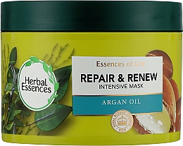 Repair & Renew Hair Mask Herbal Essences Repair & Renew Argan Oil Intensive Hair Mask