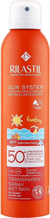 Rilastil - Sun System Baby Transparent Spray SPF 50+