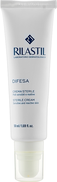 Sterile Face Cream for Sensitive & Irritation-Prone Skin - Rilastil Difesa Sterile Cream