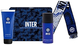 Inter Inter For Men Set (sh/gel/200ml + deo/150ml + acss/1pc)