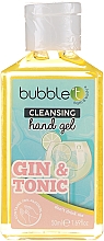 Gel mani antibatterico "Gin and Tonic" Bubble T Cleansing Hand Gel Gin & Tonic