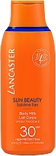 Waterproof Sun Body Milk Lancaster Sun Beauty Sublime Tan Body Milk SPF30