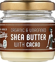 ボディ用シアバターとココアバター Zoya Goes Pretty Shea Butter With Cacao Organic Cold Pressed