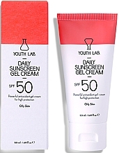 油性肌用 日焼け止め ジェル クリーム SPF 50 Youth Lab. Daily Sunscreen Gel Cream SPF 50