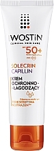 Sunscreen Cream SPF 50 Iwostin Solecrin Capillin Cream SPF 50