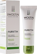 Night Cream for Imperfections Iwostin Purritin Reducing Imperfections Night Cream