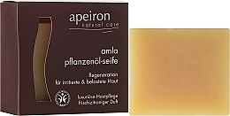 Натуральное мыло "Амла" для регенерации кожи Apeiron Amla Plant Oil Soap