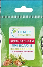 Крем-бальзам при болях в позвоночнике с эффектом лидокаина Healer Cosmetics