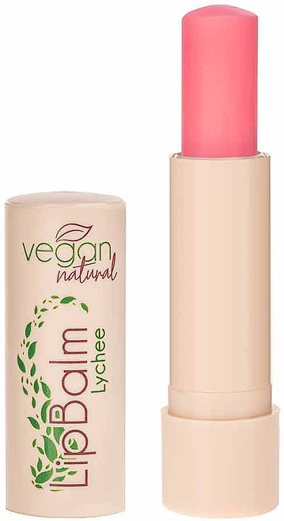 Бальзам для губ "Личи" - Vegan Natural Lip Balm For Vegan Lychee