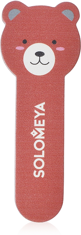 Пилка для ногтей "Медвежонок", 180/220 грит - Solomeya Nail File