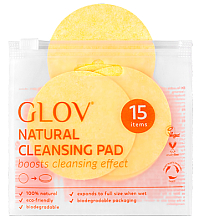 Многоразовые диски для снятия макияжа Glov Natural Cleansing Pad