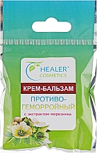 Крем-бальзам противогеморройный к экстрактом морозника Healer Cosmetics