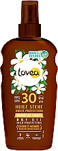 Сухое масло для загара Lovea Protection Dry Oil Spray SPF30