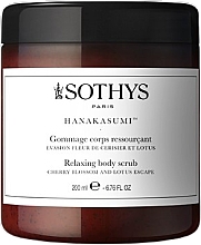 Скраб для тела "Цветение вишни и Лотоса" Sothys Relaxing Body Scrub (банка)