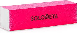 Блок-шлифовщик для ногтей, розовый Solomeya Sanding Block