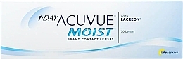 Контактные линзы, однодневные, радиус кривизны 8.5, 30 шт. Acuvue 1-Day Moist With Lacreon Johnson & Johnson