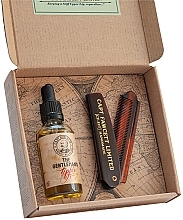 Набор Captain Fawcett (beard/oil/50ml + comb/1pc)