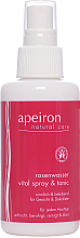 Спрей для кожи лица и декольте с розовой водой Apeiron Rose Water Vital-Spray