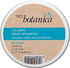 Твердый шампунь для волос "Очищение и расслабление" Trico Botanica Calming Solid Shampoo Relaxing