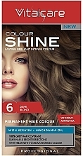 Перманентная краска без аммиака Vitalcare Colour Shine Permanent Hair Colour With Keratin