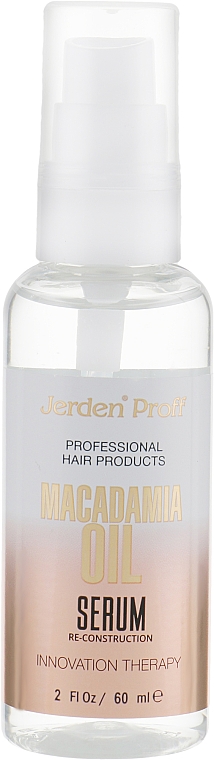 Сыворотка для волос с маслом Макадамии - Jerden Proff Macadamia Oil Serum