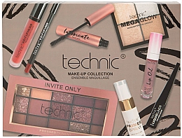 Technic Cosmetics Makeup Collection Набор, 8 продуктов