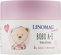 Защитный детский крем Linomag Bobo A+E