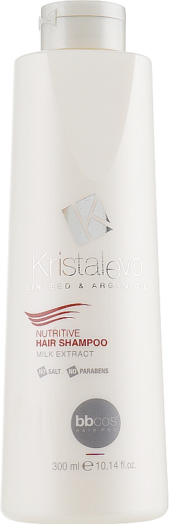 Шампунь для волос, питательный - Bbcos Kristal Evo Nutritive Hair Shampoo