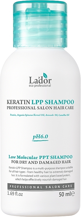 Кератиновый бессульфатный шампунь - La'dor Keratin LPP Shampoo