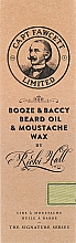 Набор Captain Fawcett Ricki Hall's Booze & Baccy (beard/oil/50ml + wax/15ml)