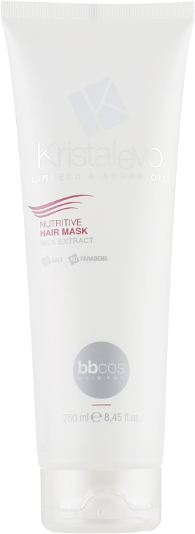 Маска для волос, питательная - Bbcos Kristal Evo Nutritive Hair Mask