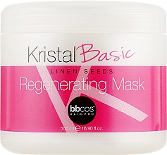 Маска регенерирующая для волос BBcos Kristal Basic Linen Seeds Regenerating Mask