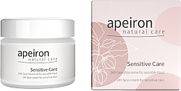 Крем для чувствительной кожи Apeiron Sensitive Care 24h Face Cream