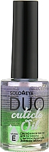 Двухфазное масло для кутикулы "Зеленое яблоко" Solomeya Cuticle Oil Green Apple