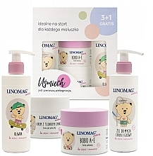 Набор Linomag (shm/gel/200ml + b/oil/200ml + cr/50ml + cr/50ml)