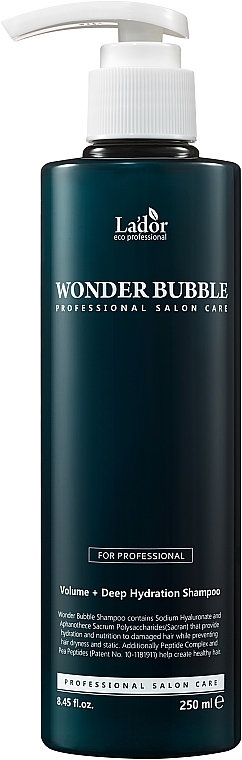 Увлажняющий шампунь для волос - La'dor Wonder Bubble Shampoo