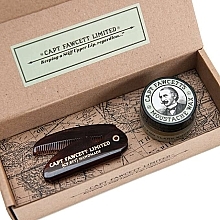 Набор Captain Fawcett Moustache Wax & Folding Pocket Moustache Comb (CF.87T) (wax/15ml + comb/1pcs)