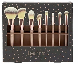 Набор кистей для макияжа, 8 шт. Technic Cosmetics Makeup Brush Set