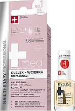 Масло для лечение сухих и поврежденных ногтей Eveline Cosmetics Nail Therapy Professional