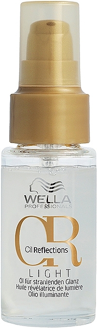 Легкое масло для сияющего блеска волос - Wella Professionals Oil Reflection Light