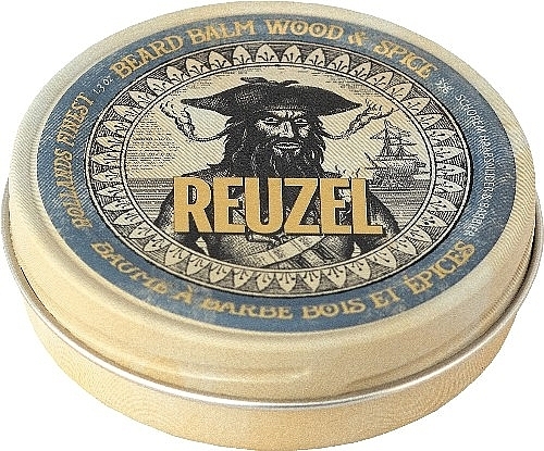 Barzdos balzamas “Mediena ir prieskoniai” - Reuzel Beard Balm Wood And Spice