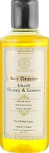 Natūralus ajurvedinis indiškų žolelių šampūnas “Medus ir citrina” Khadi Natural Honey & Lemon Juice Hair Cleanser