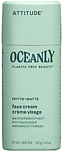 Pieštukinis kremas kombinuotai veido odai Attitude Phyto-Matte Oceanly Face Cream