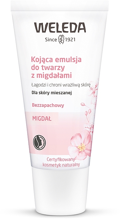 Увлажняющая эмульсия для лица с миндалем - Weleda Almond Facial Emulsion