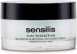 Ночной крем для лица Sensilis Pure Perfection Balancing and Refining Antiaging Cream