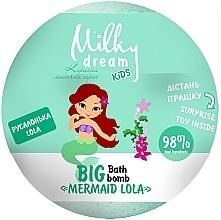 Бомба для ванн "Русалочка Lola" Milky Dream Kids