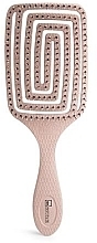 Расческа для волос, розовая IDC Institute ECO Paddle Brush